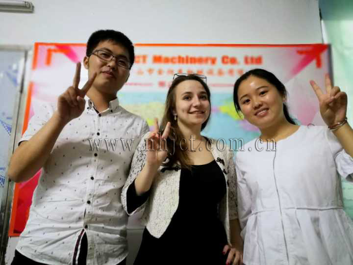 波蘭客戶到訪金昶泰采購5000L捏合機